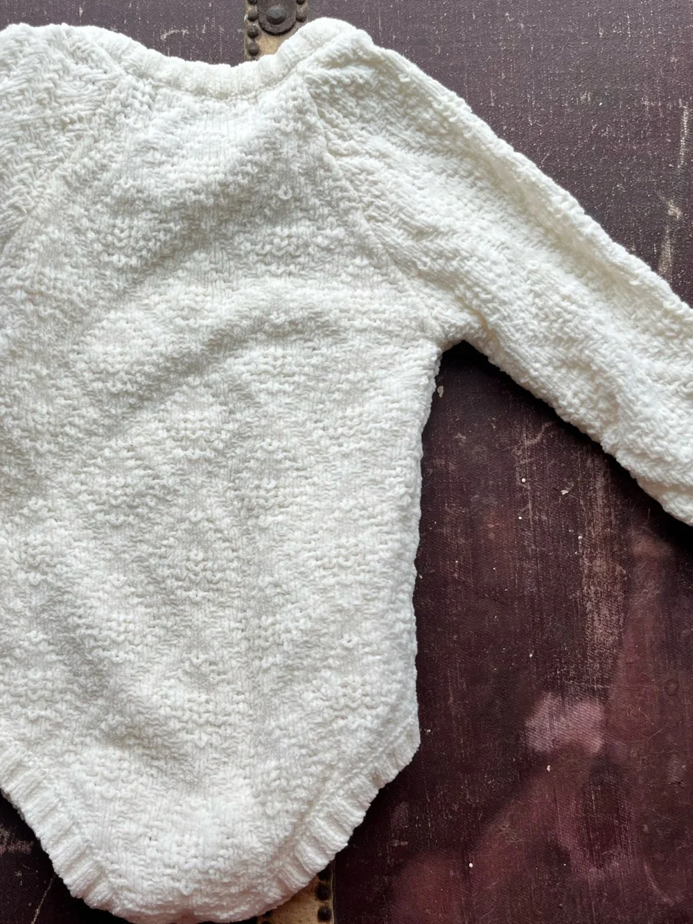 Beautiful & soft baby onesie sweater